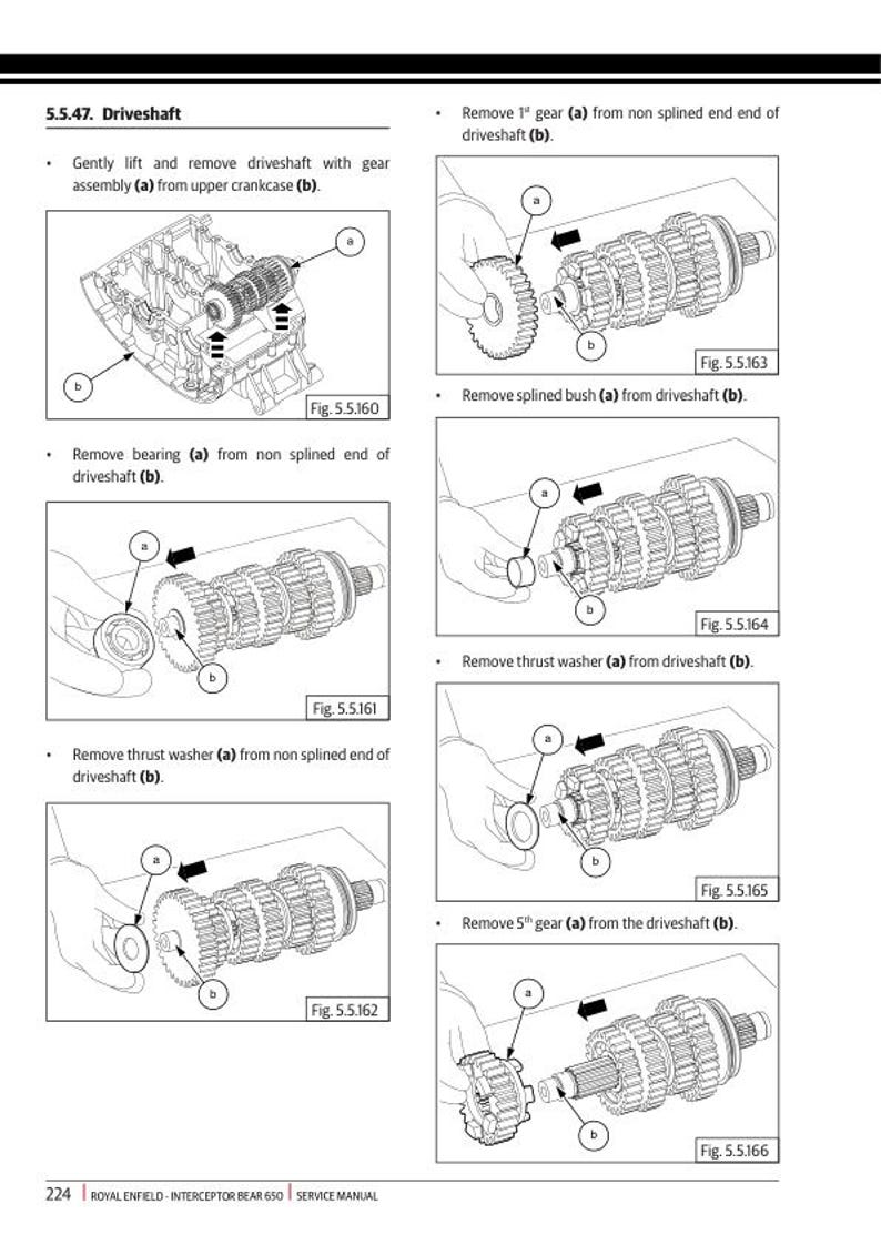 Royal Enfield Interceptor Bear 650 Service Manual service manual preview page 6