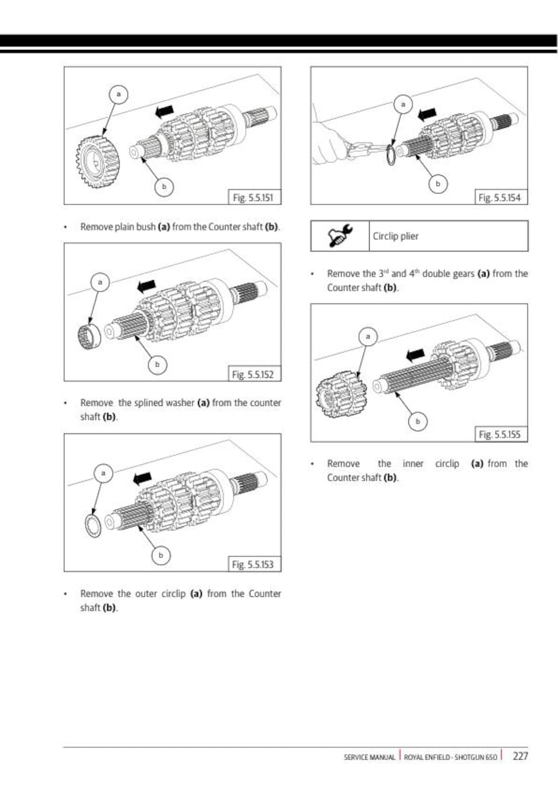 Royal Enfield Shotgun 650 Service Manual service manual preview page 6