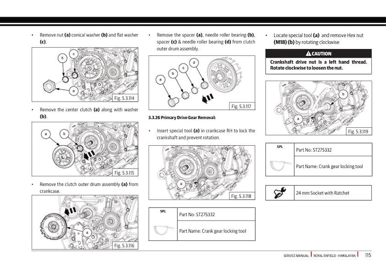 Royal Enfield Himalayan 450 Service Manual service manual preview page 5