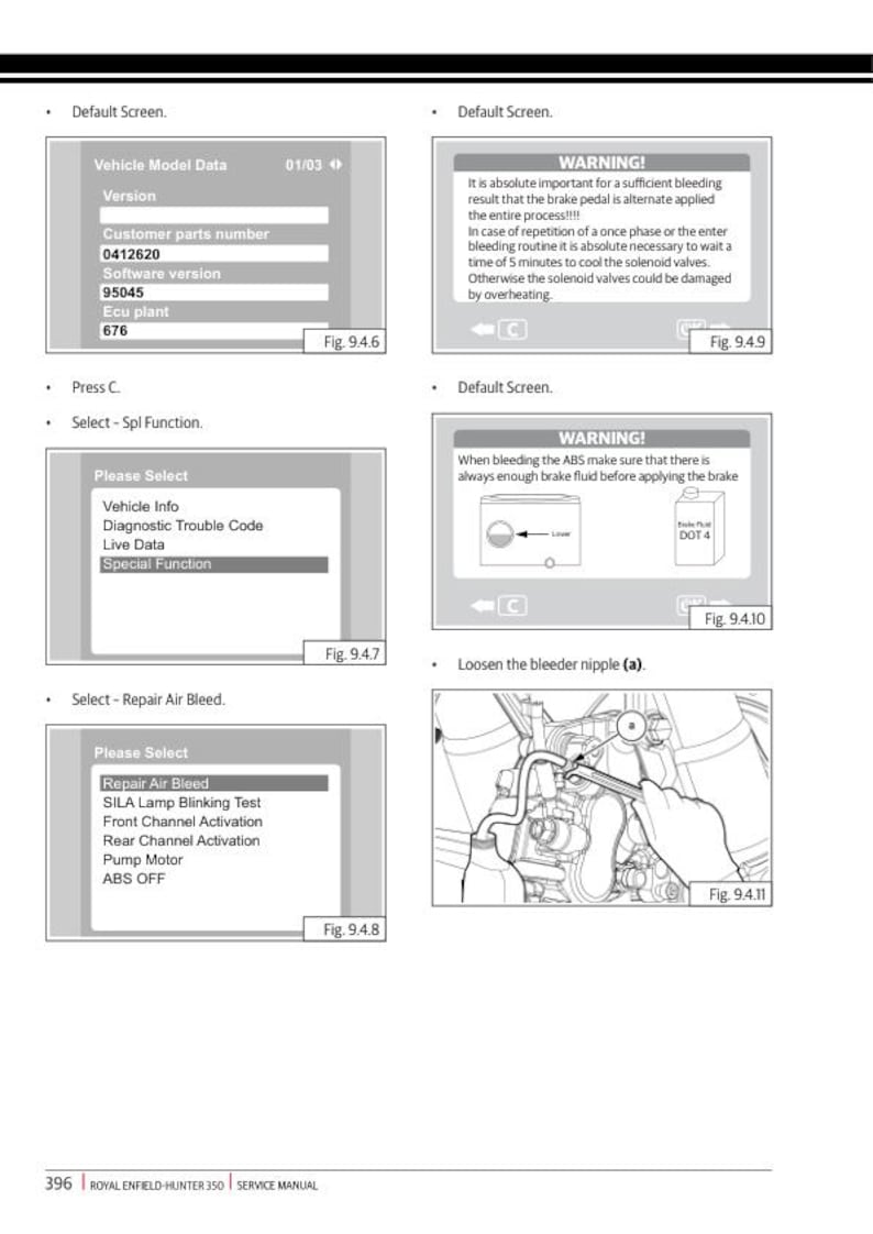 Royal Enfield Hunter 350 Service Manual service manual preview page 6
