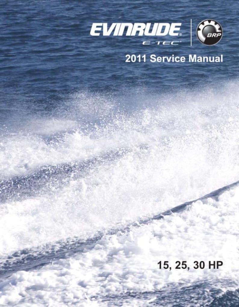 Evinrude ETEC 15 25 30 HP Service Manual service manual preview page 2