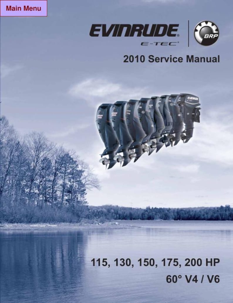 Evinrude ETEC 115 130 150 175 200 Service Manual service manual preview page 2