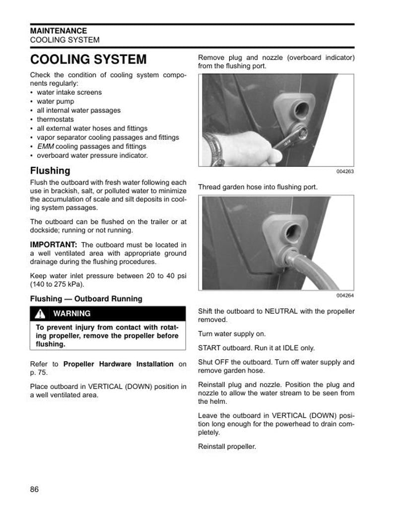 Evinrude ETEC 200 225 250 300 Service Manual service manual preview page 4