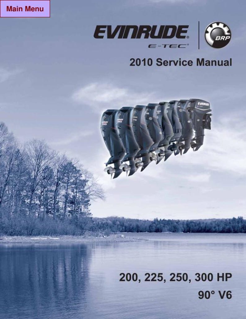Evinrude ETEC 200 225 250 300 Service Manual service manual preview page 2