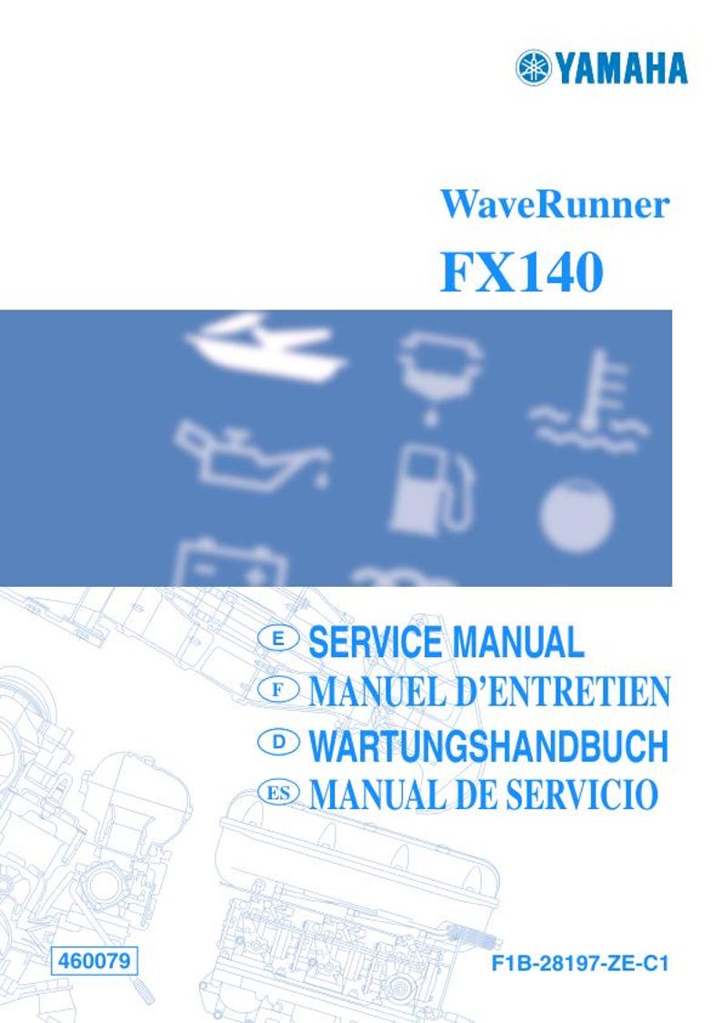 Yamaha WaveRunner FX140 Service Manual service manual preview page 2