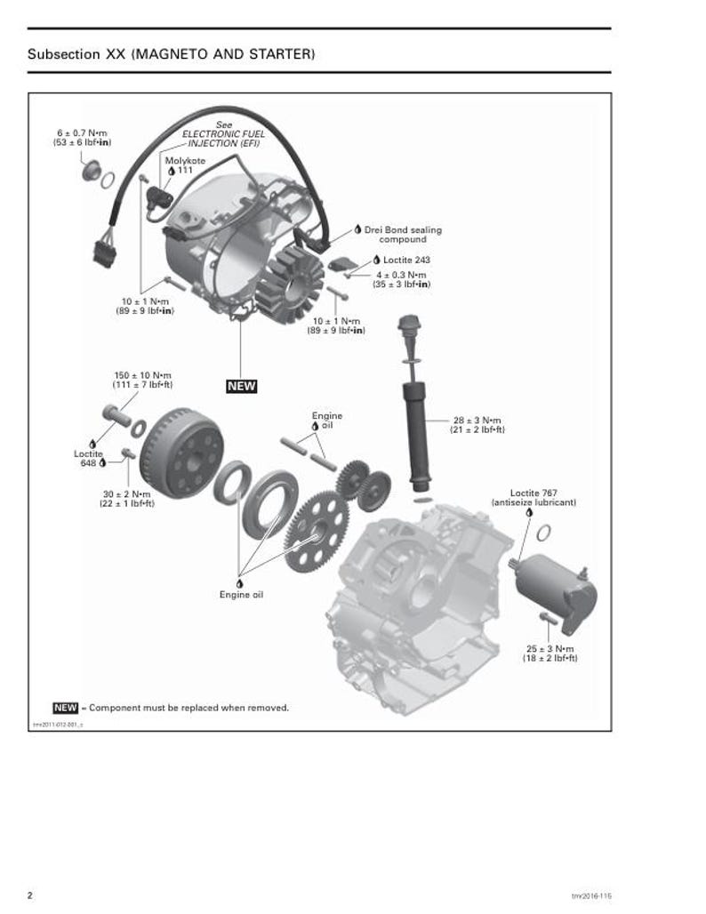 Can Am Defender Traxter HD8 HD10 Service Manual service manual preview page 6