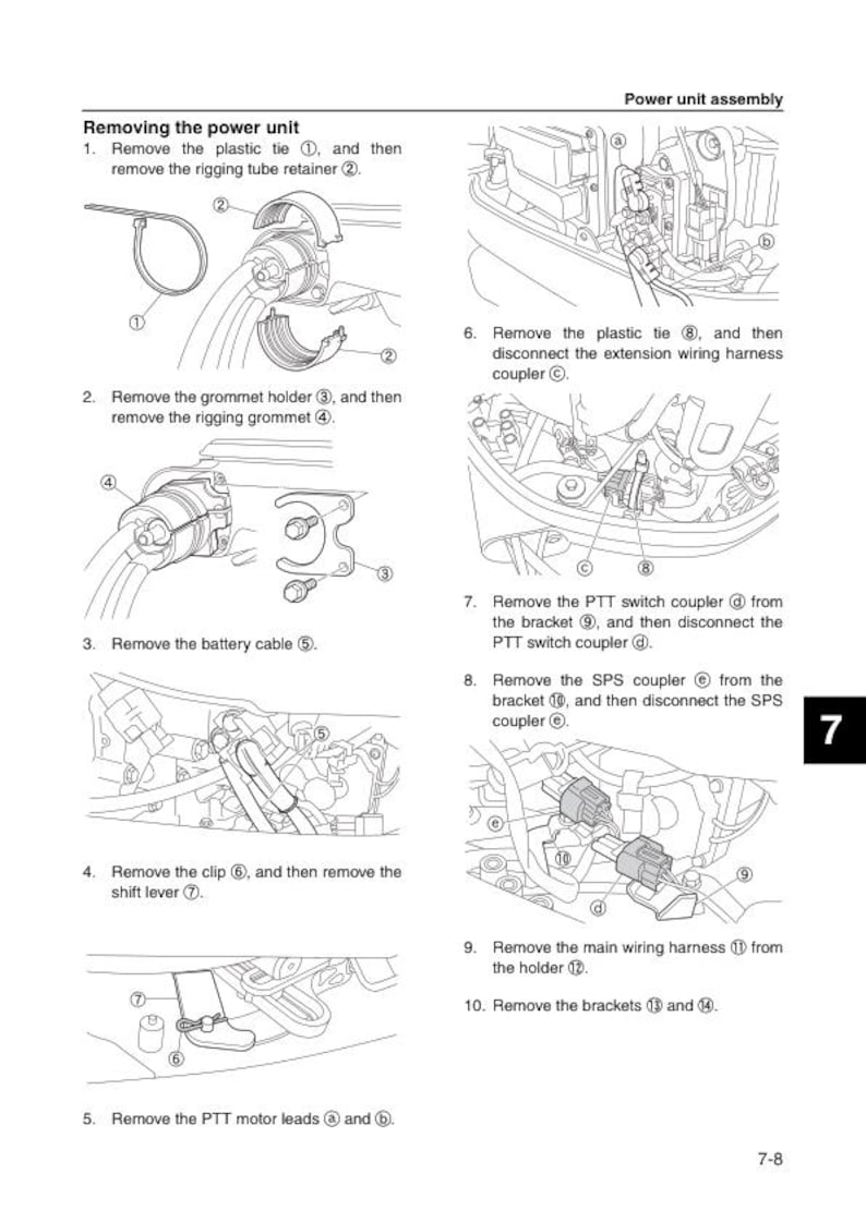 Yamaha F225 F250 F300 Service Manual service manual preview page 5