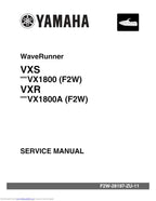 Yamaha WaveRunner VXS VXR VX1800 Service Manual service manual preview page 2