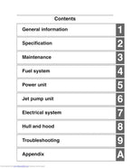 Yamaha WaveRunner VXS VXR VX1800 Service Manual service manual preview page 3