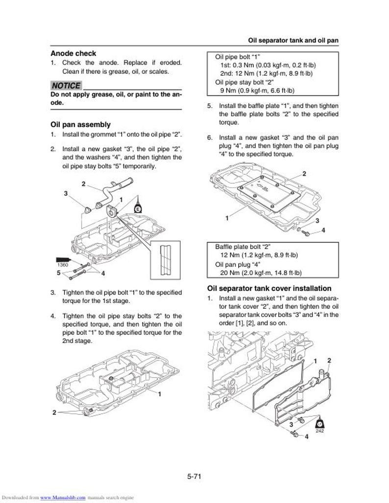 Yamaha WaveRunner VXS VXR VX1800 Service Manual service manual preview page 8