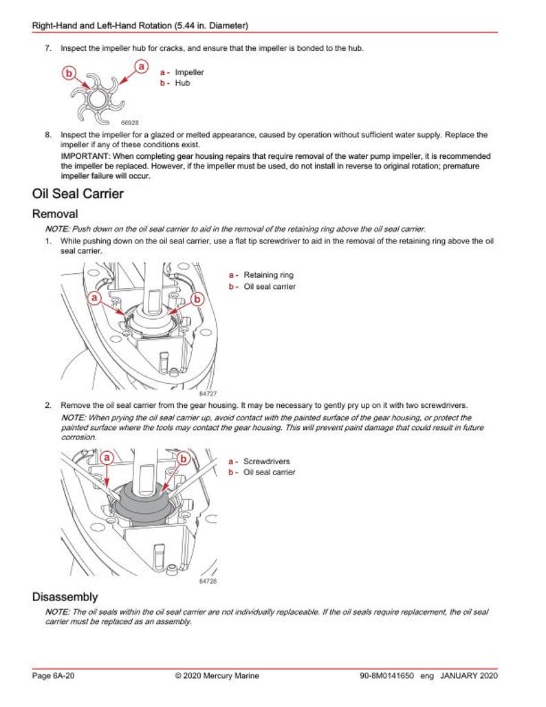 Mercury Racing 450R Outboard Service Manual service manual preview page 7