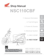 Honda Vision 110 Service Manual service manual preview page 2