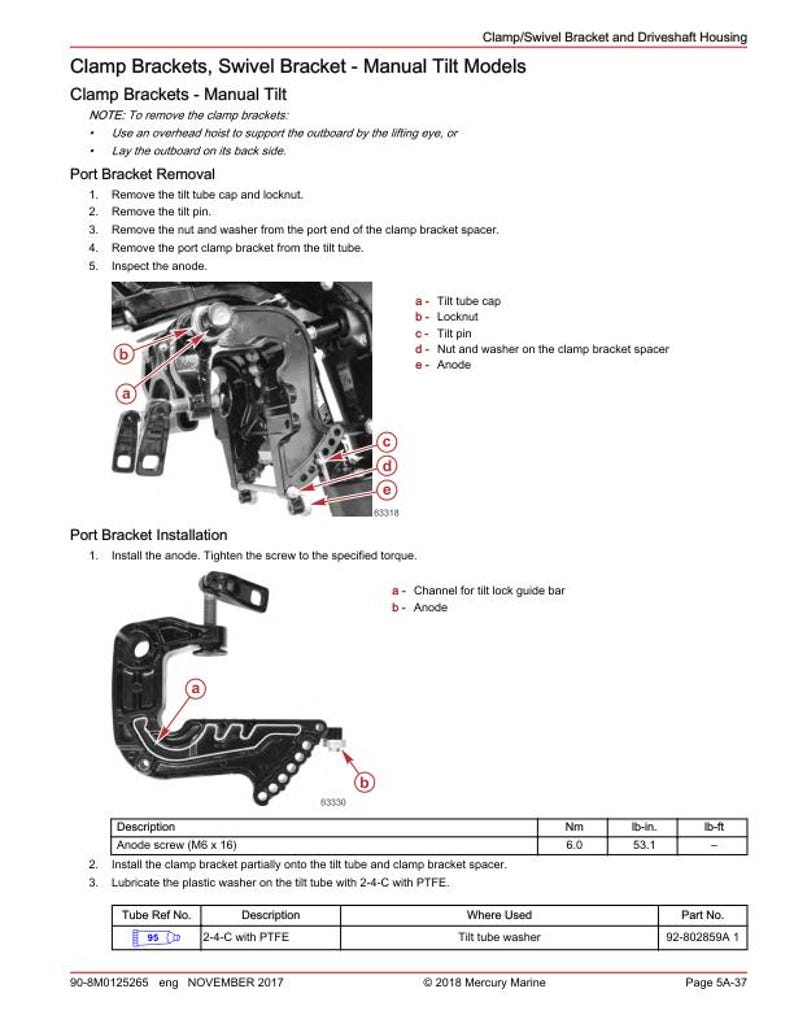 Mercury 15 20 EFI Outboard Service Manual service manual preview page 9