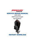 Mercury Racing 450R Outboard Service Manual PDF service repair manual cover