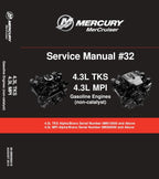 Mercury MerCruiser 4.3 TKS MPI Inboard Service Manual service manual preview page 2