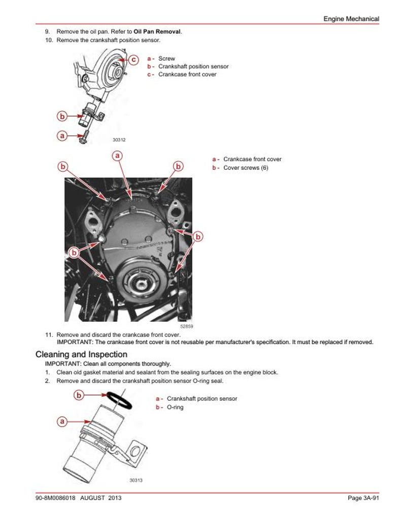 Mercury MerCruiser 4.3 TKS MPI Inboard Service Manual service manual preview page 6