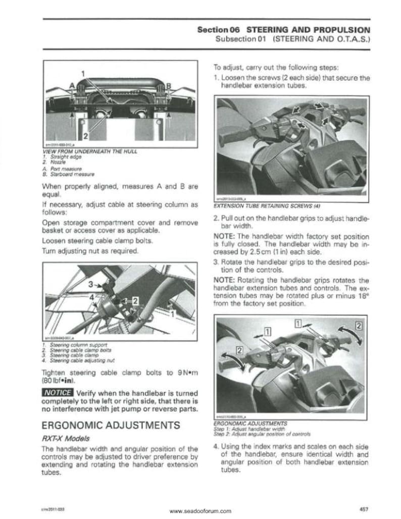 Seadoo GTS GTI RXT Gtx Wake Service Manual service manual preview page 8