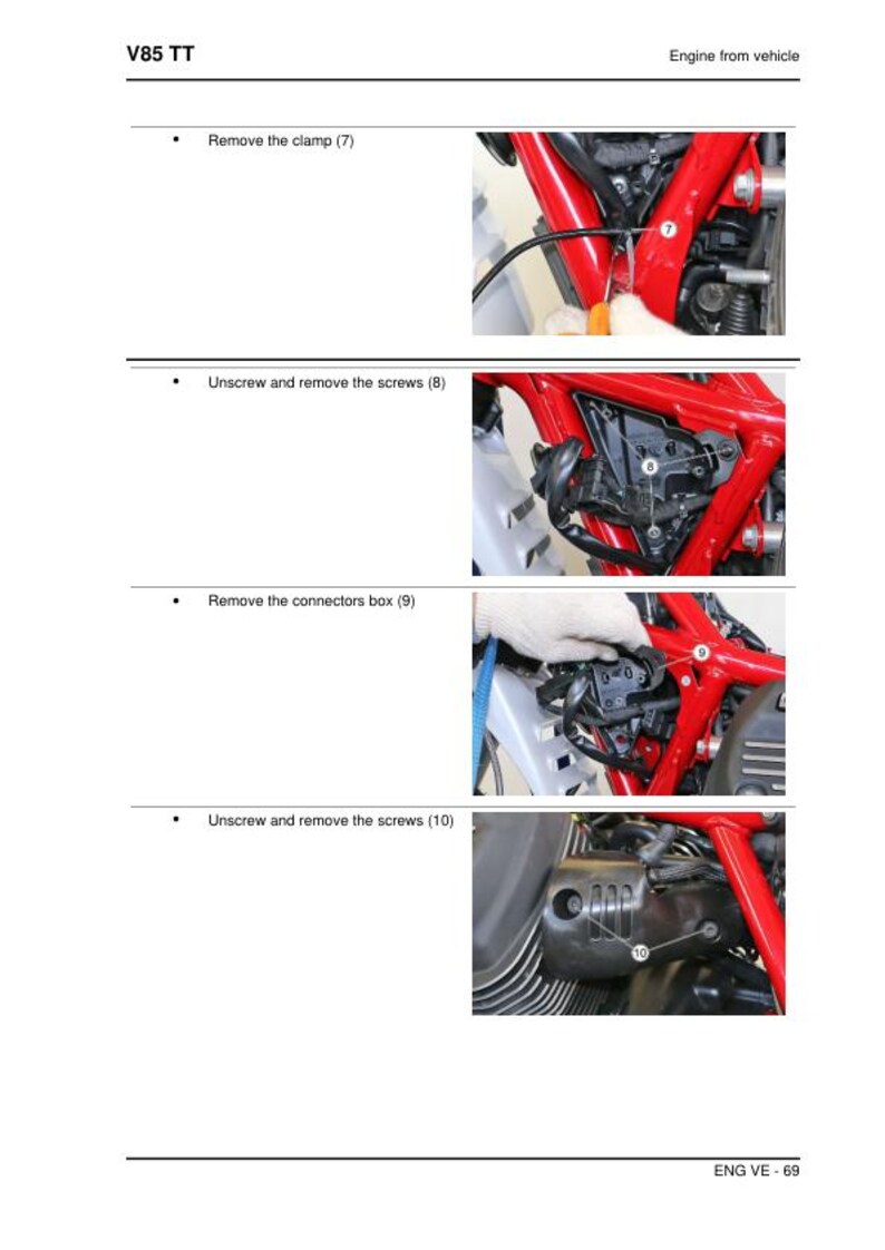 Moto Guzzi V85TT Service Manual service manual preview page 5