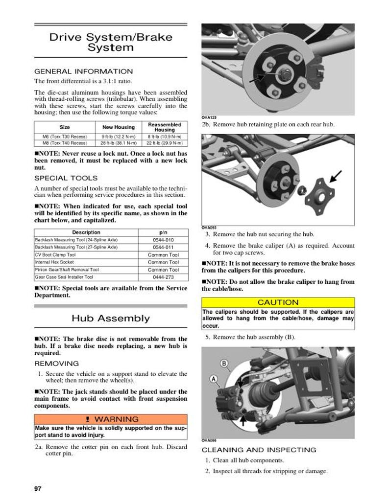 Arctic Cat Alterra 600 Service Manual service manual preview page 8