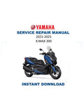 Yamaha XMAX 300 Service Manual PDF service repair manual cover