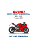 Ducati Panigale 1299S Service Manual PDF service repair manual cover
