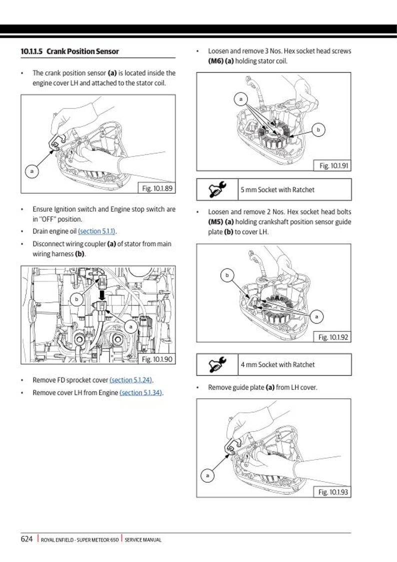 Royal Enfield Super Meteor 650 Service Manual service manual preview page 9