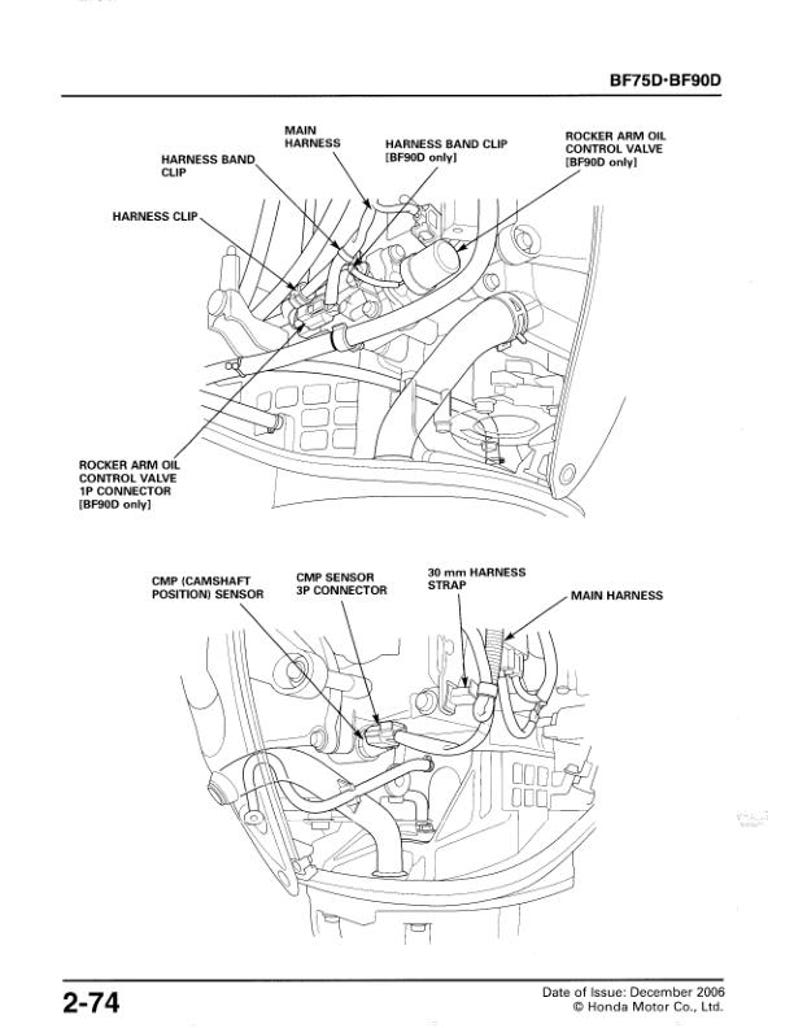 Honda BF75D BF90D Service Manual service manual preview page 3