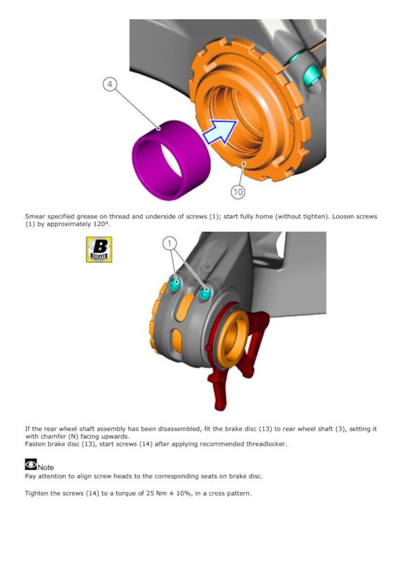 Ducati Panigale 1299S Service Manual service manual preview page 6