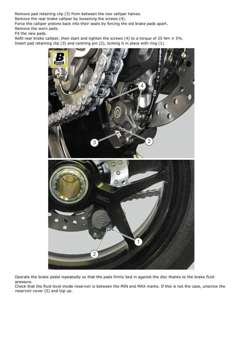 Ducati Panigale 1299S Service Manual service manual preview page 2