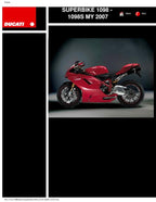 Ducati 1098S Superbike Service Manual service manual preview page 2
