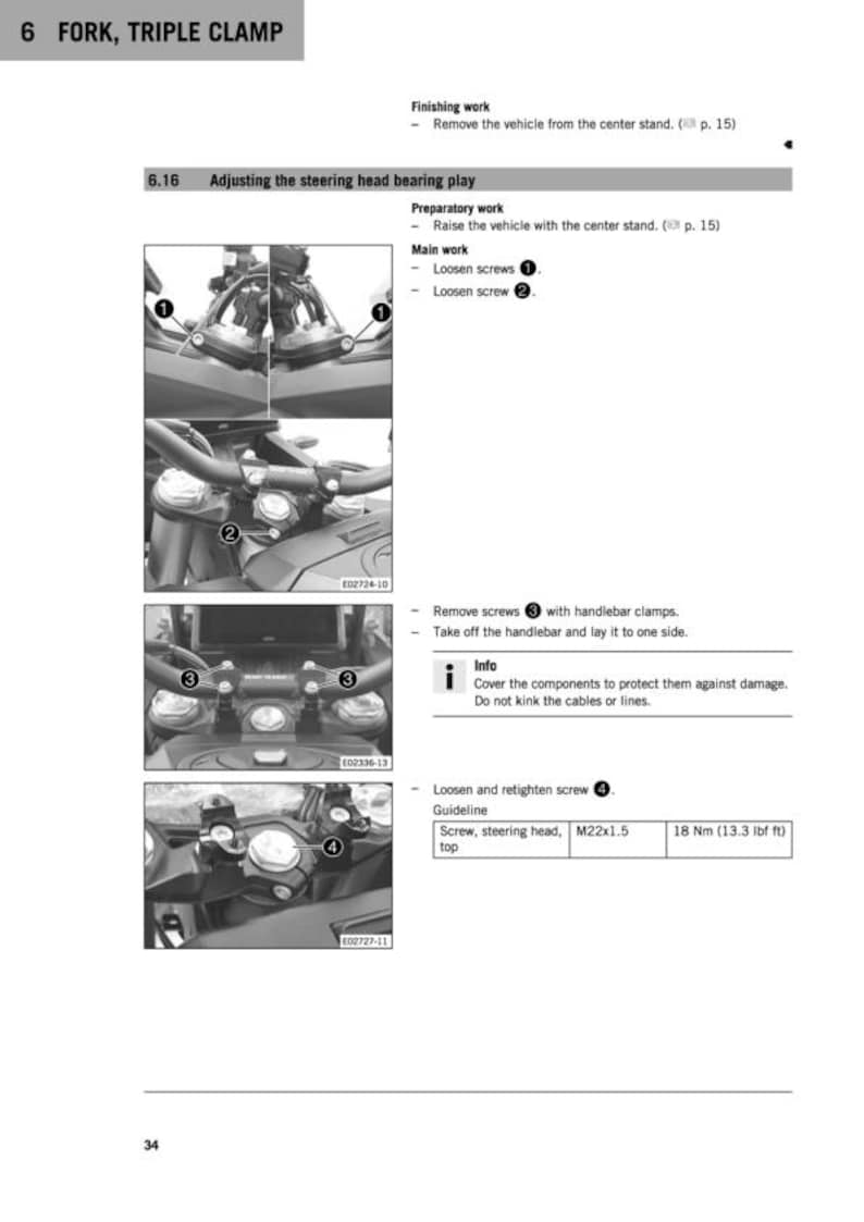 KTM 1290 Super Adventure R Service Manual service manual preview page 3