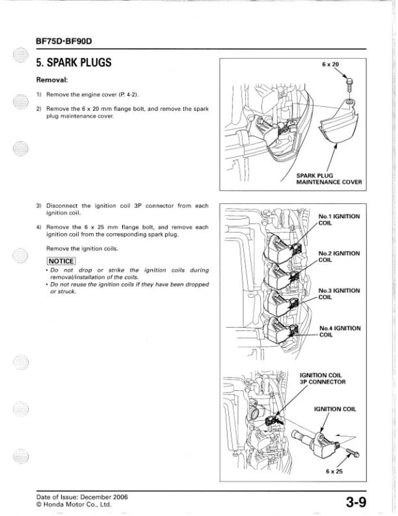 Honda BF75D BF90D Service Manual service manual preview page 4