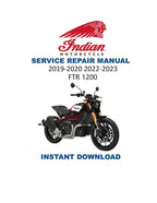 Indian FTR1200 Service Manual PDF service repair manual cover