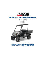 Tracker Offroad OX EV Service Manual PDF service repair manual cover