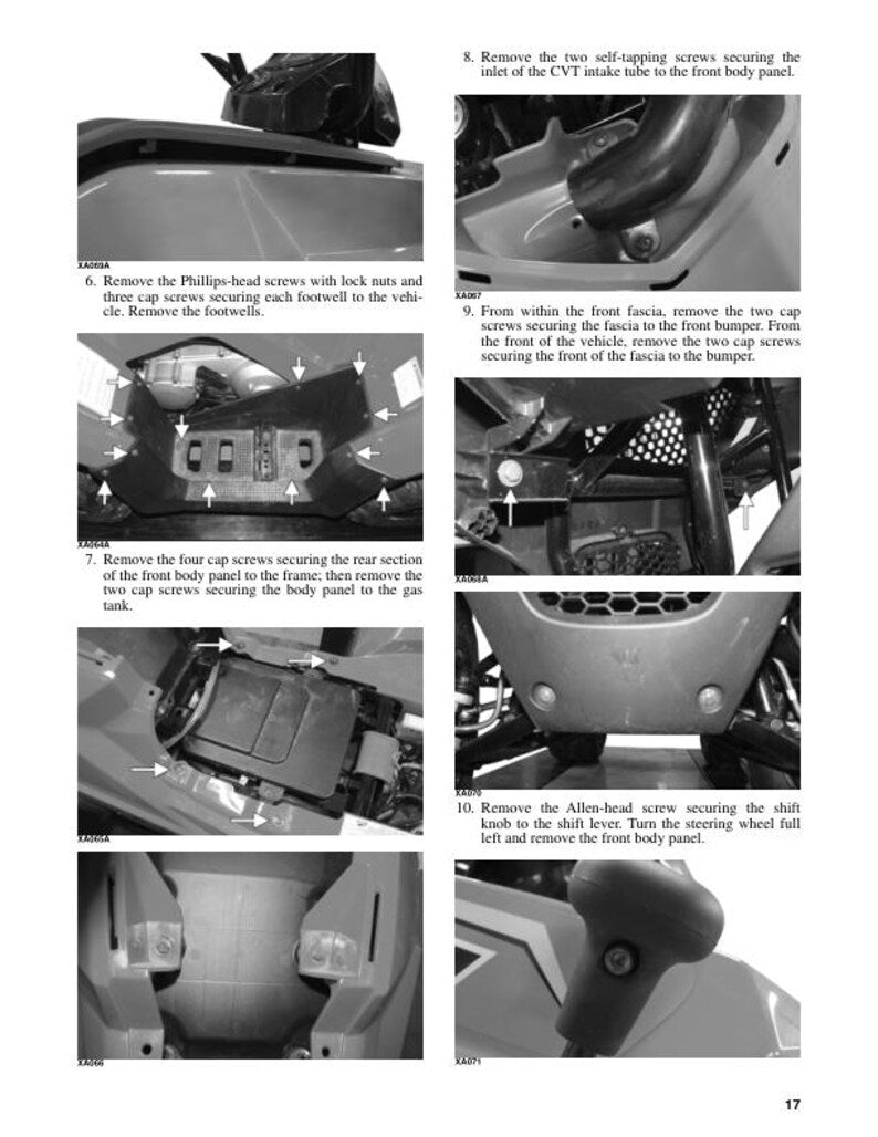 Tracker Offroad 300 ATV Service Manual service manual preview page 5