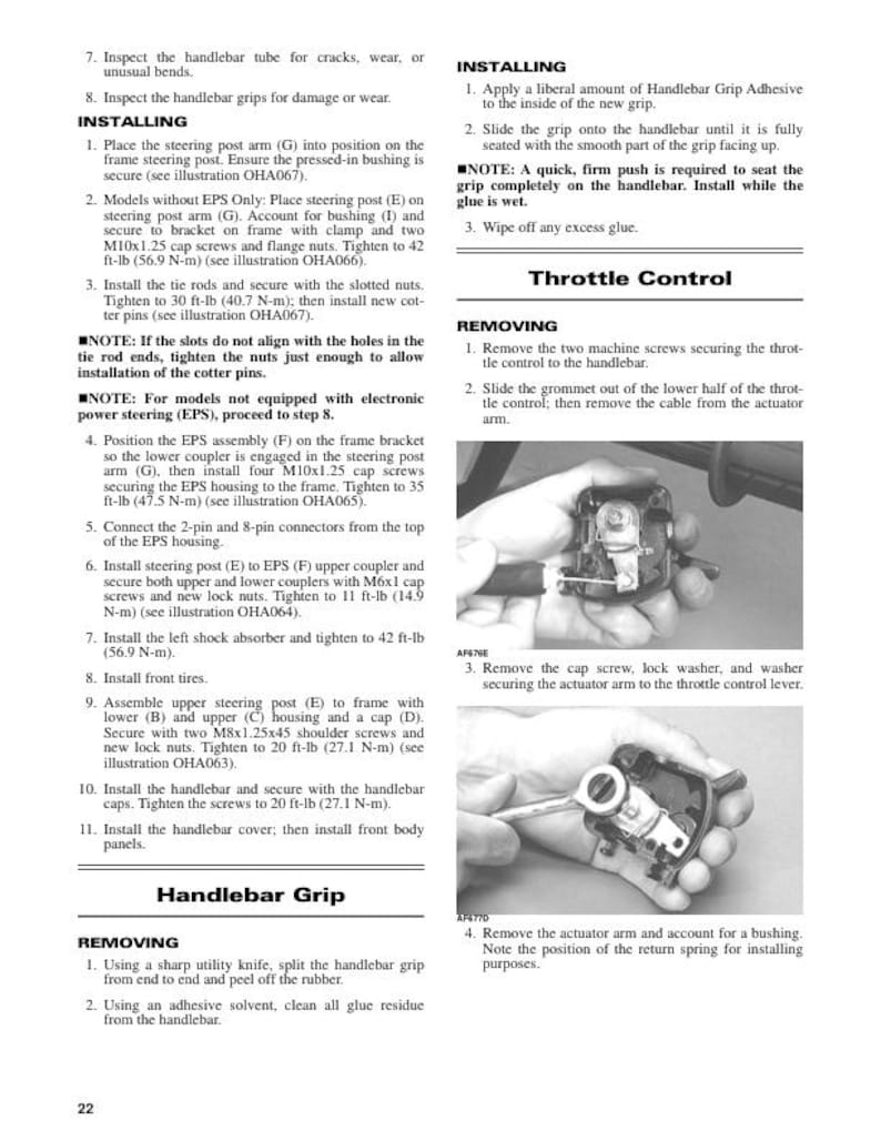 Tracker Offroad 600 ATV Service Manual service manual preview page 5