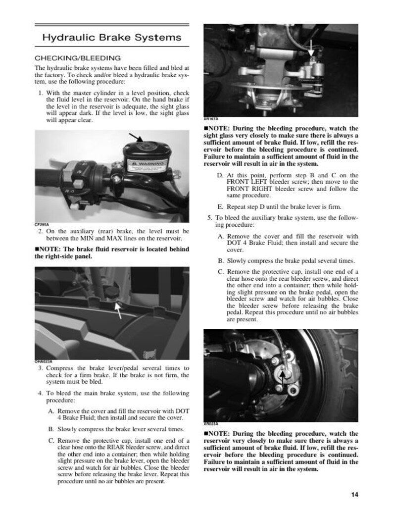 Tracker Offroad 600 ATV Service Manual service manual preview page 6