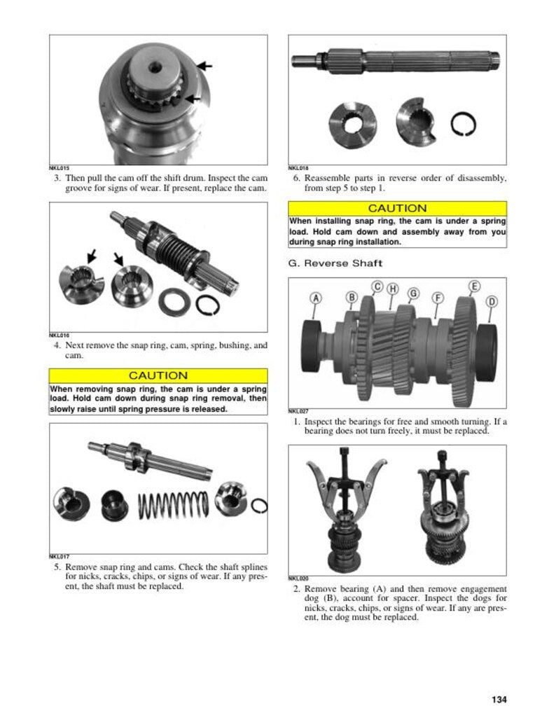Tracker Offroad 600 ATV Service Manual service manual preview page 7