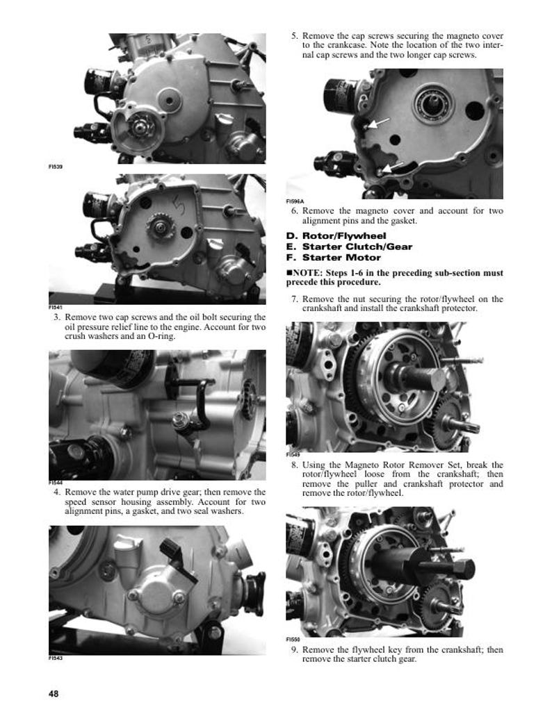Tracker Offroad 450 ATV Service Manual service manual preview page 9