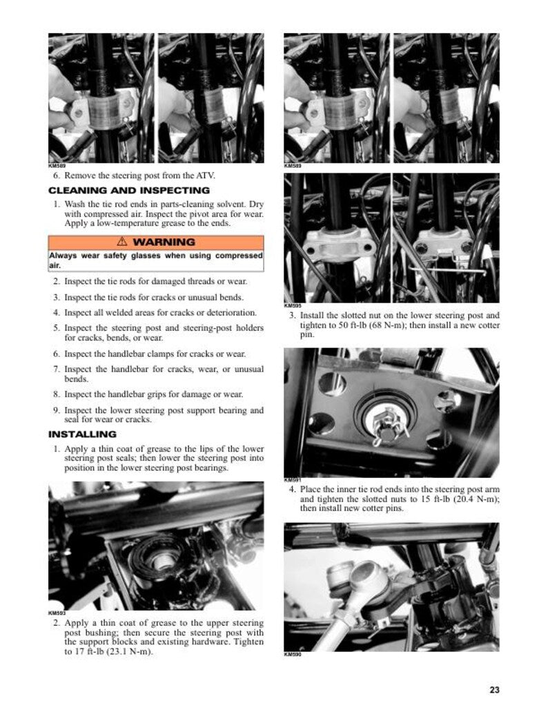 Tracker Offroad 300 ATV Service Manual service manual preview page 5