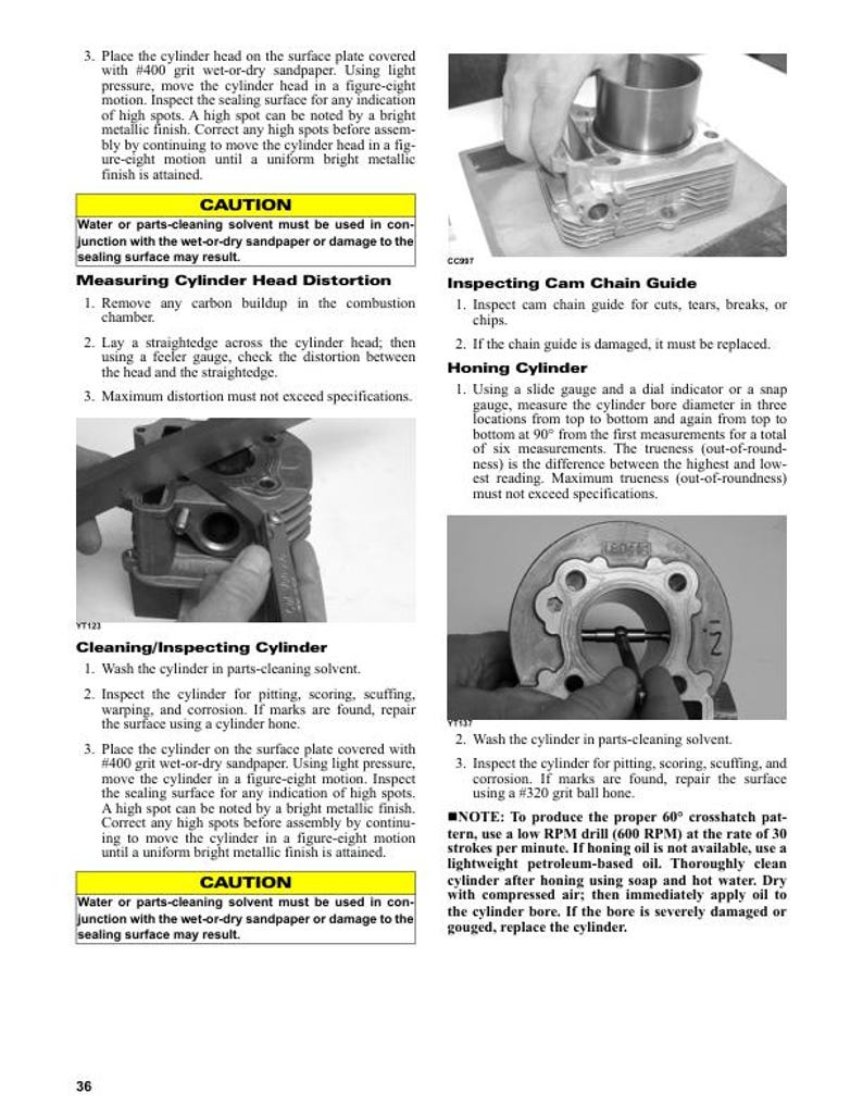 Tracker Offroad 90 ATV Service Manual service manual preview page 9