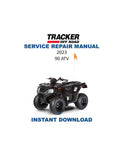 Tracker Offroad 90 ATV Service Manual PDF service repair manual cover