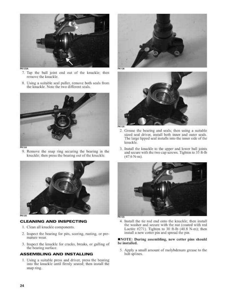 Tracker Offroad 500 S UTV Service Manual service manual preview page 5