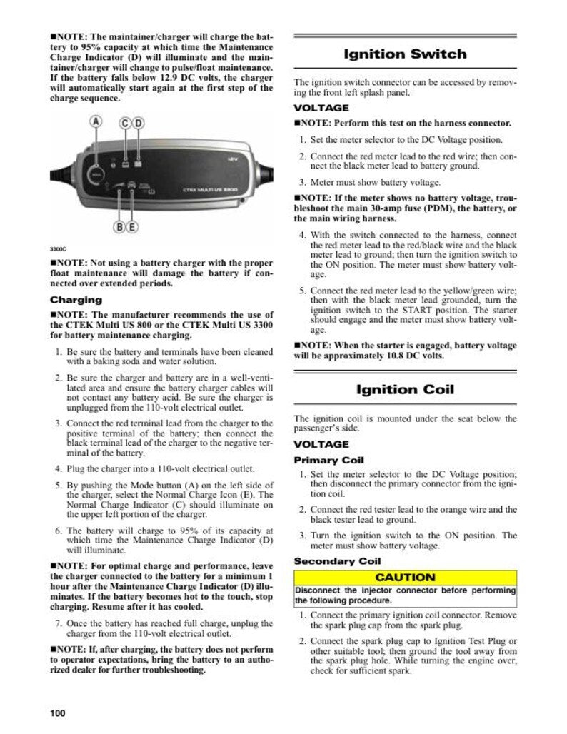 Tracker Offroad 500 S UTV Service Manual service manual preview page 8