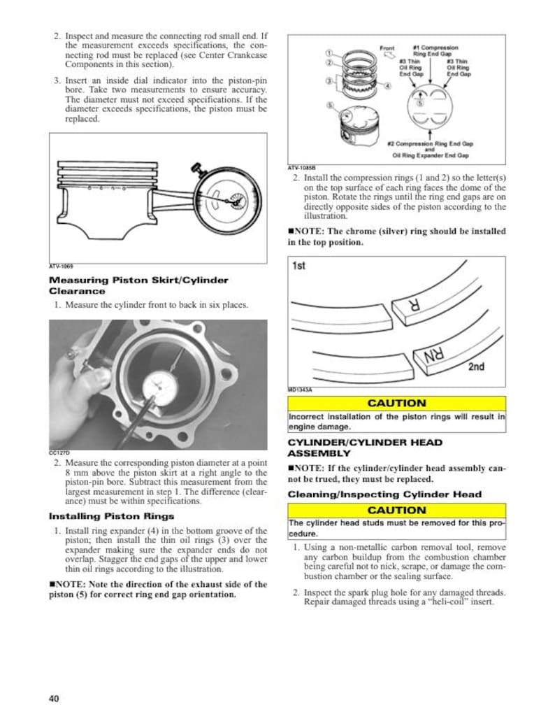 Tracker Offroad 450 ATV Service Manual service manual preview page 4