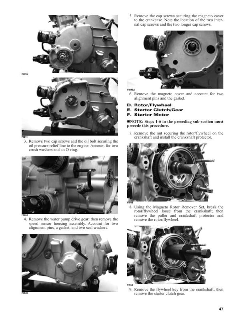 Tracker Offroad 450 ATV Service Manual service manual preview page 10