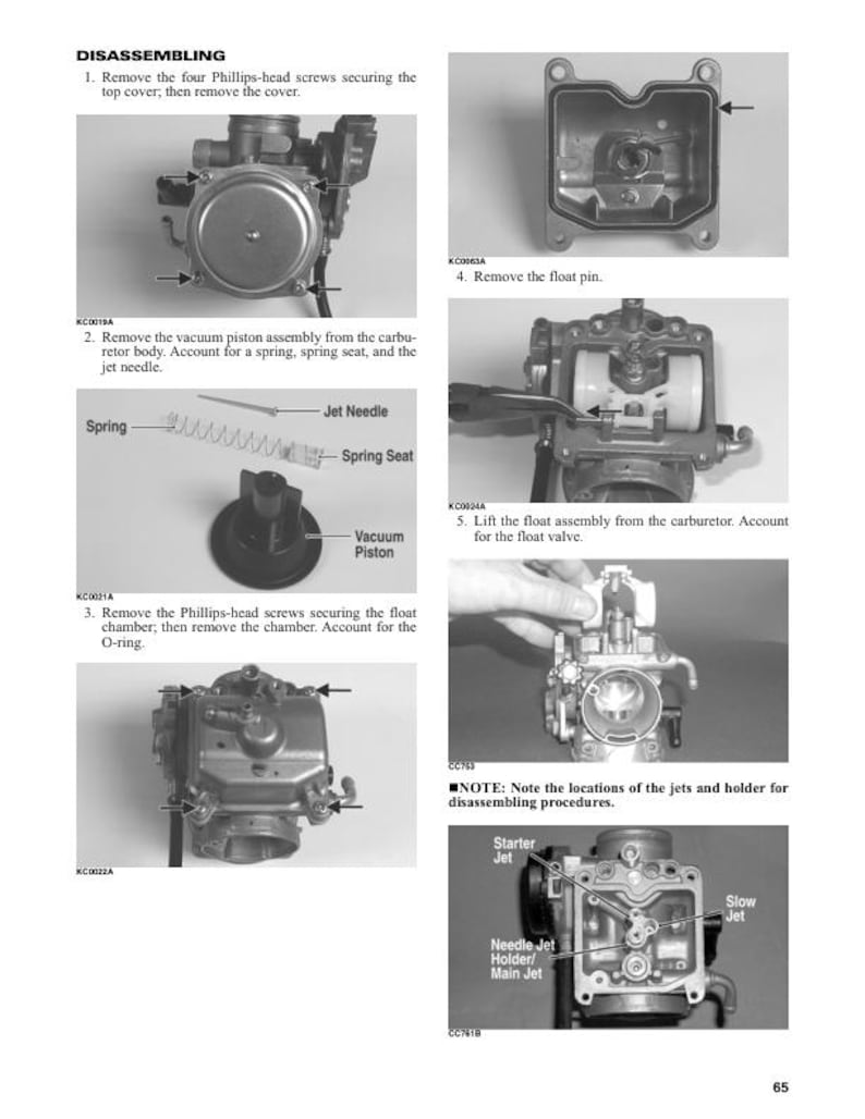 Tracker Offroad 300 ATV Service Manual service manual preview page 9