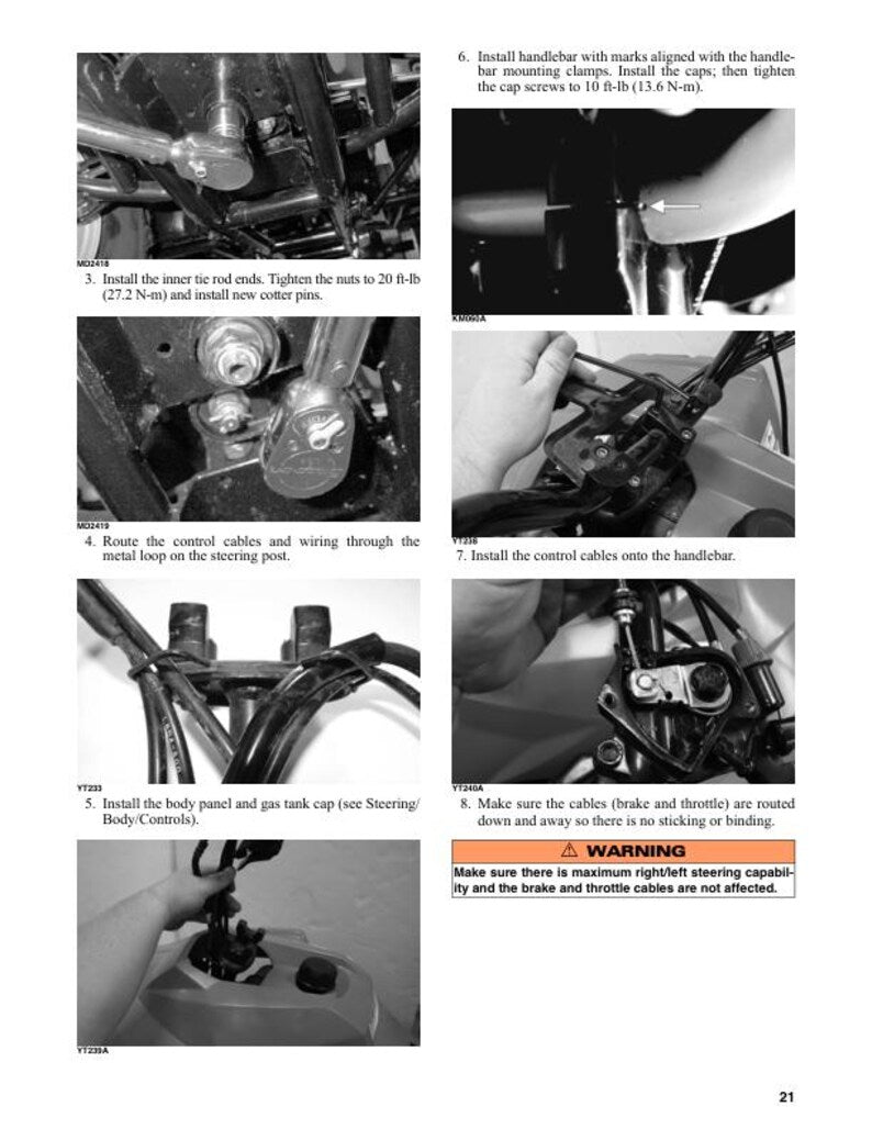 Tracker Offroad 90 ATV Service Manual service manual preview page 6