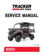 Tracker Offroad 800 SX UTV Service Manual service manual preview page 2