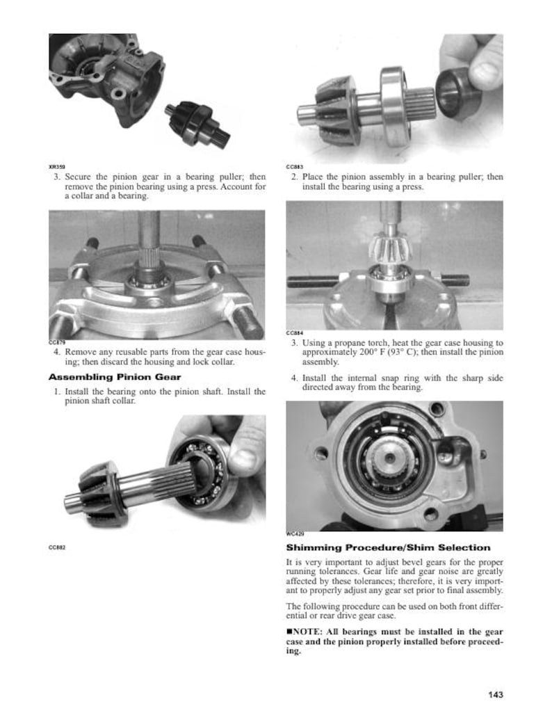 Tracker Offroad 800 SX UTV Service Manual service manual preview page 9